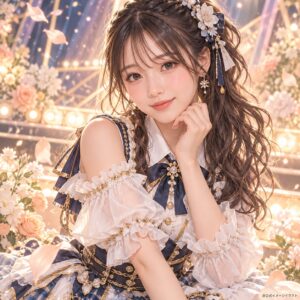 田中 ミリアの紹介用・非公式AIイメージイラスト