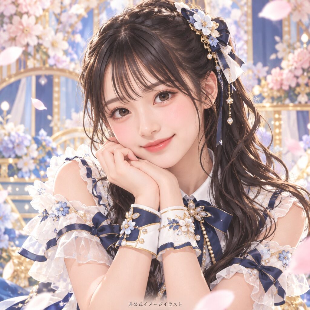 田中 伊桜莉の紹介用・非公式AIイメージイラスト