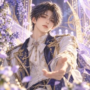 百田隼麻の紹介用・非公式AIイメージイラスト