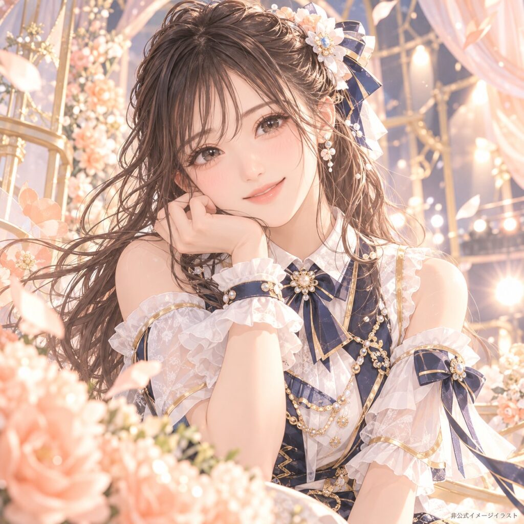 相馬優芽の紹介用・非公式AIイメージイラスト