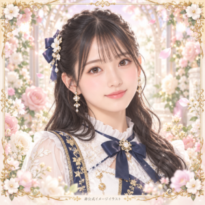 石井泉羽の紹介用・非公式AIイメージイラスト