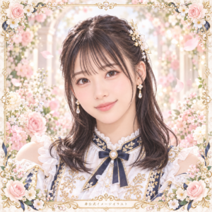 石山咲良の紹介用・非公式AIイメージイラスト