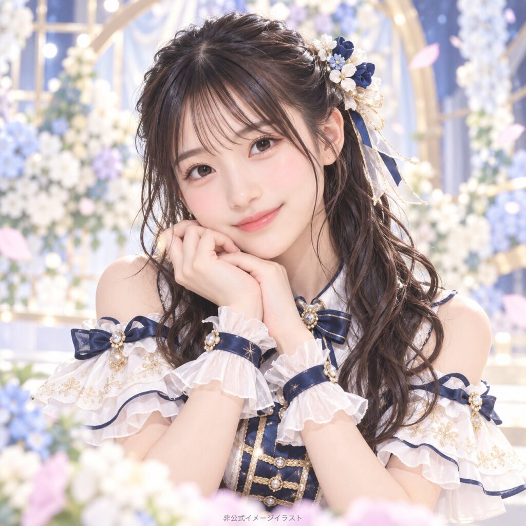 石松 結菜の紹介用・非公式AIイメージイラスト