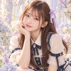 磯崎 菜々のプロフィール用・非公式イメージイラスト