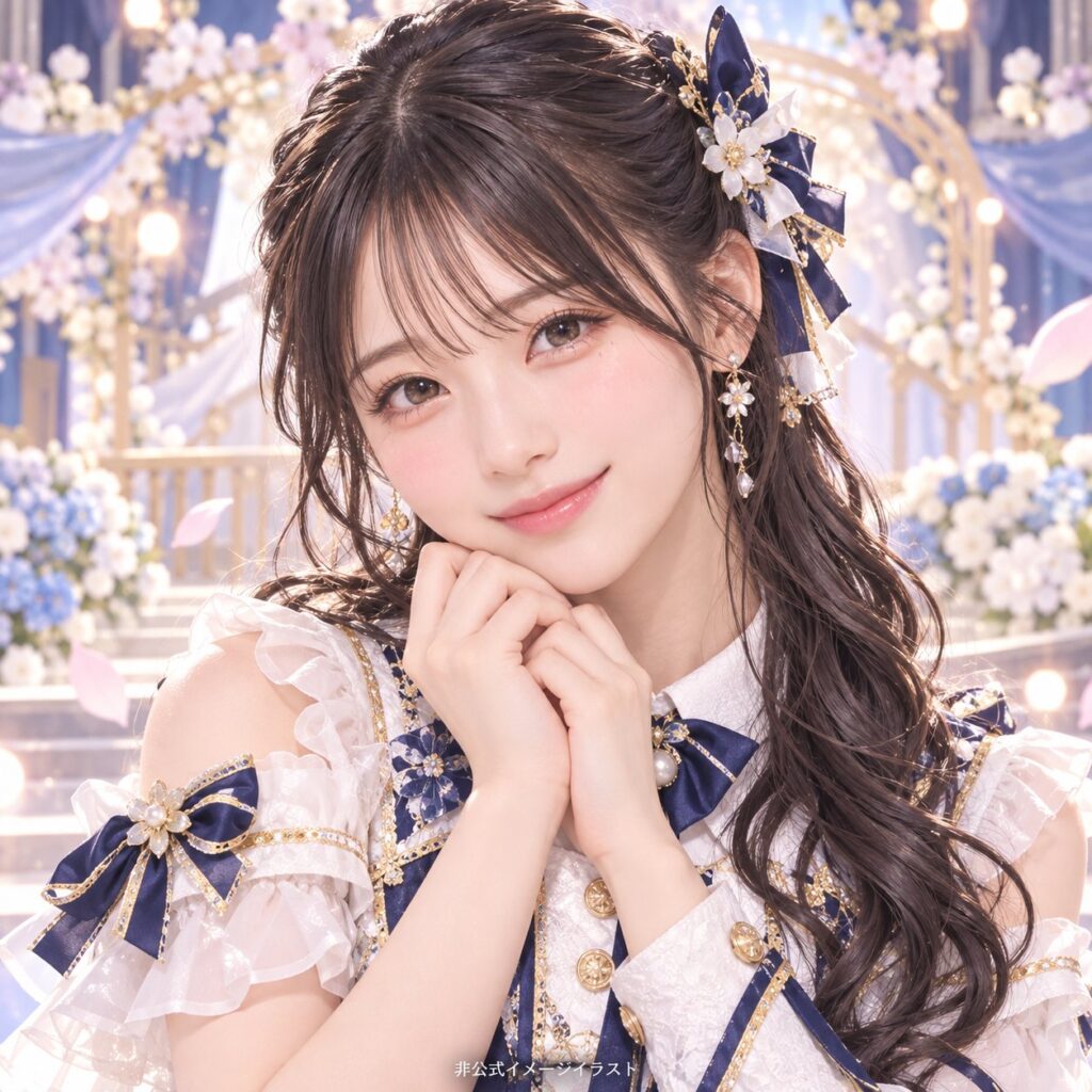 福原 琴美の紹介用・非公式AIイメージイラスト