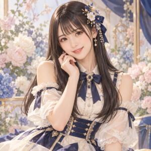 福田 朱里のプロフィール用・非公式イメージイラスト