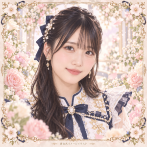 福田真琳の紹介用・非公式AIイメージイラスト