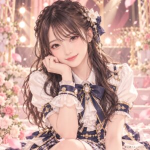 福野 杏実の紹介用・非公式AIイメージイラスト