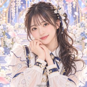 立花 心良の紹介用・非公式AIイメージイラスト