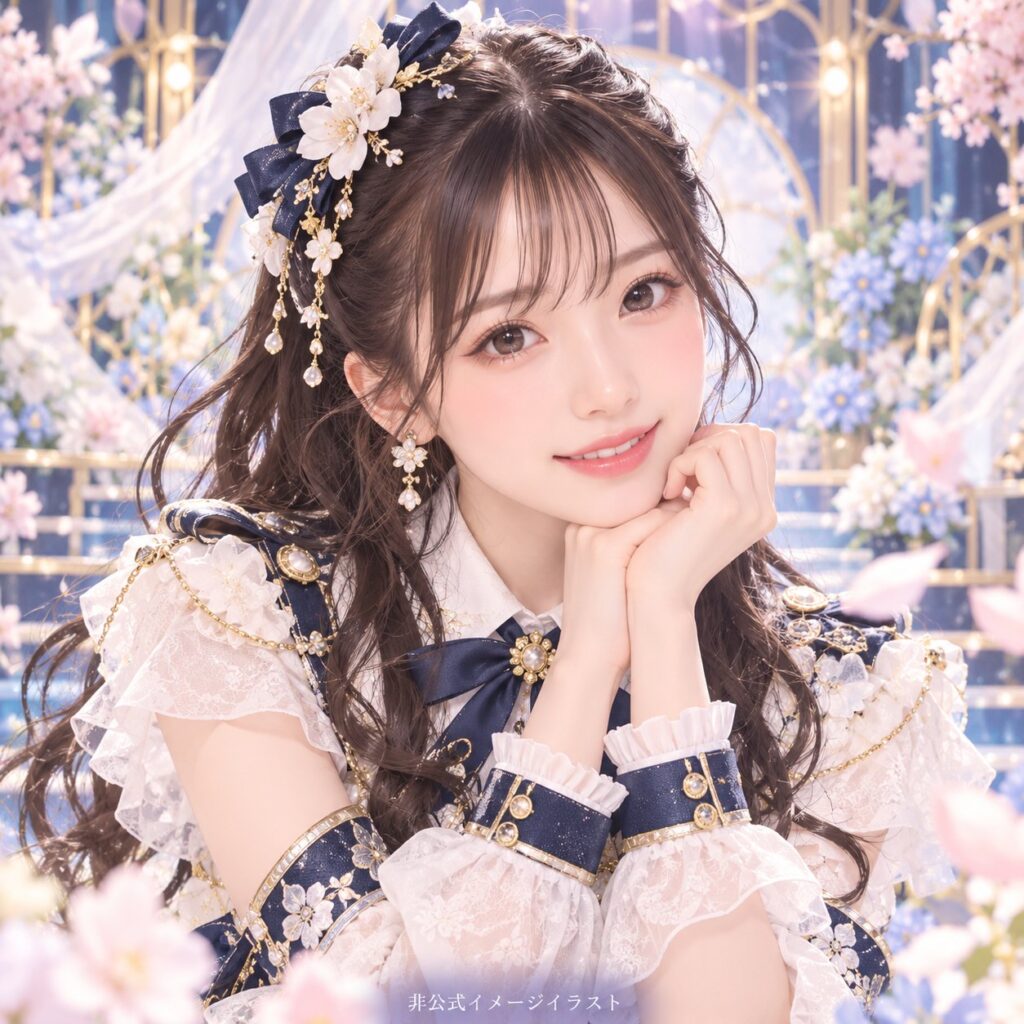 竹本 くるみの紹介用・非公式AIイメージイラスト