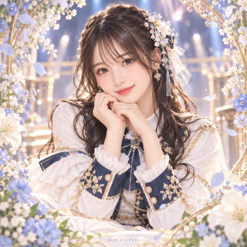 聖遥花の紹介用・非公式AIイメージイラスト