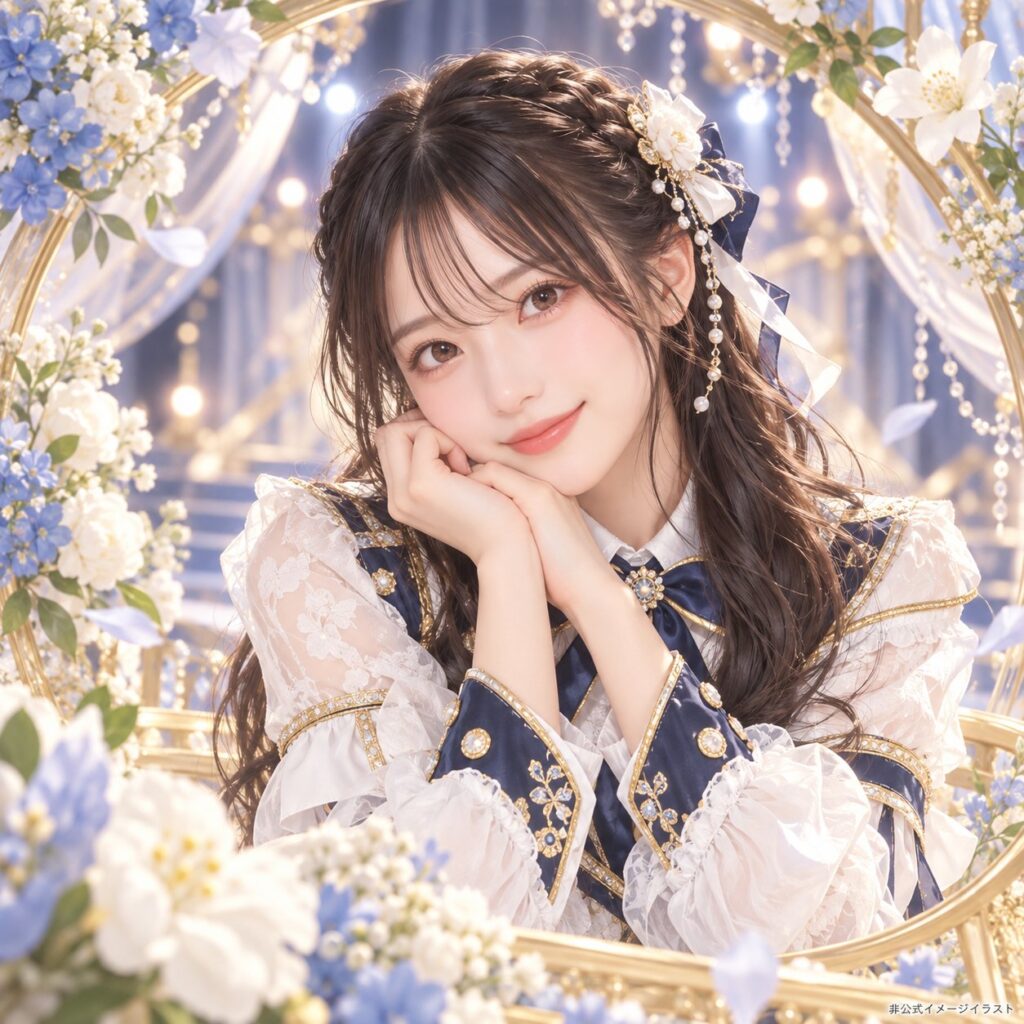 荒野姫楓の紹介用・非公式AIイメージイラスト