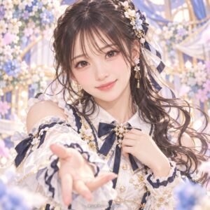 西住 美咲妃の紹介用・非公式AIイメージイラスト