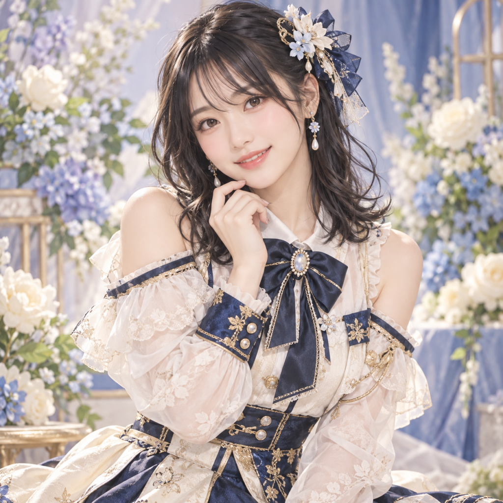 谷口 茉妃菜のプロフィール用・非公式イメージイラスト