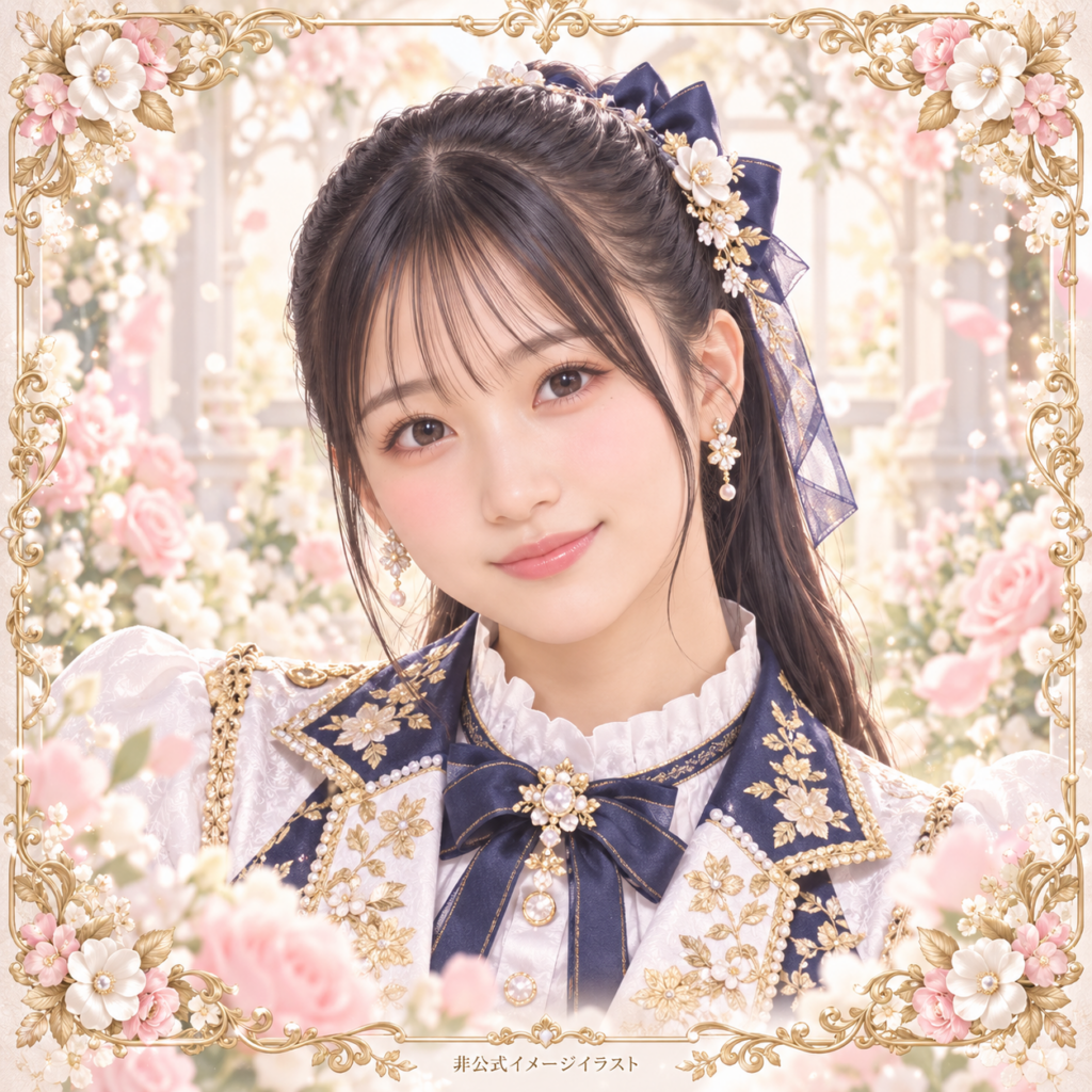 豫風瑠乃の紹介用・非公式AIイメージイラスト