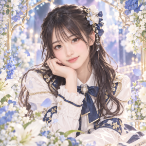 迫 由芽実の紹介用・非公式AIイメージイラスト
