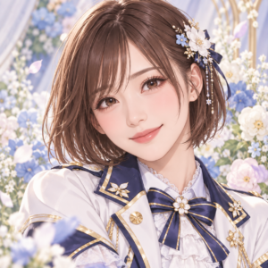 野中 莉央のプロフィール用・非公式イメージイラスト