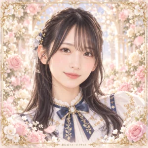 金村美玖の紹介用・非公式AIイメージイラスト