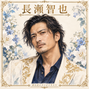 長瀬智也をイメージしたAI生成の非公式イラスト