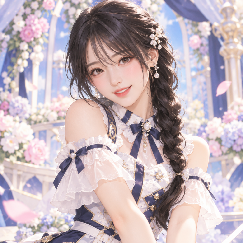 靏川 那智のプロフィール用・非公式イメージイラスト