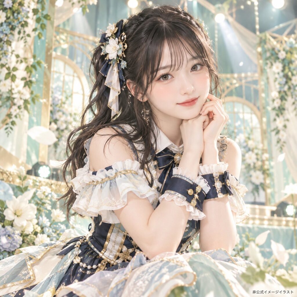 青原 優花の紹介用・非公式AIイメージイラスト