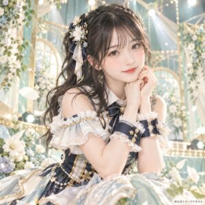 青原 優花の紹介用・非公式AIイメージイラスト