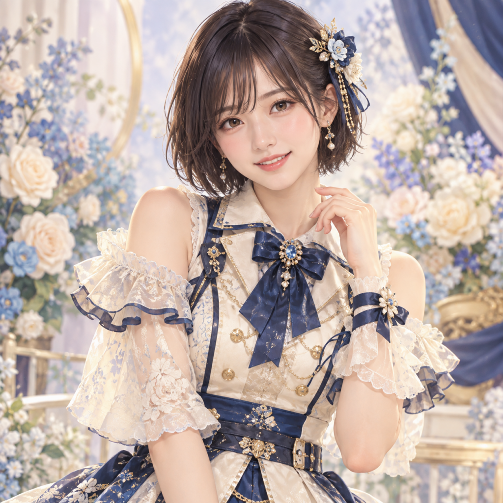 須藤 凜華のプロフィール用・非公式イメージイラスト