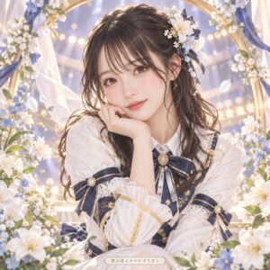 飯田ゆらの紹介用・非公式AIイメージイラスト