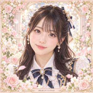 黒須 遥香の紹介用・非公式AIイメージイラスト