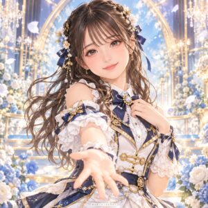 龍本 弥生の紹介用・非公式AIイメージイラスト